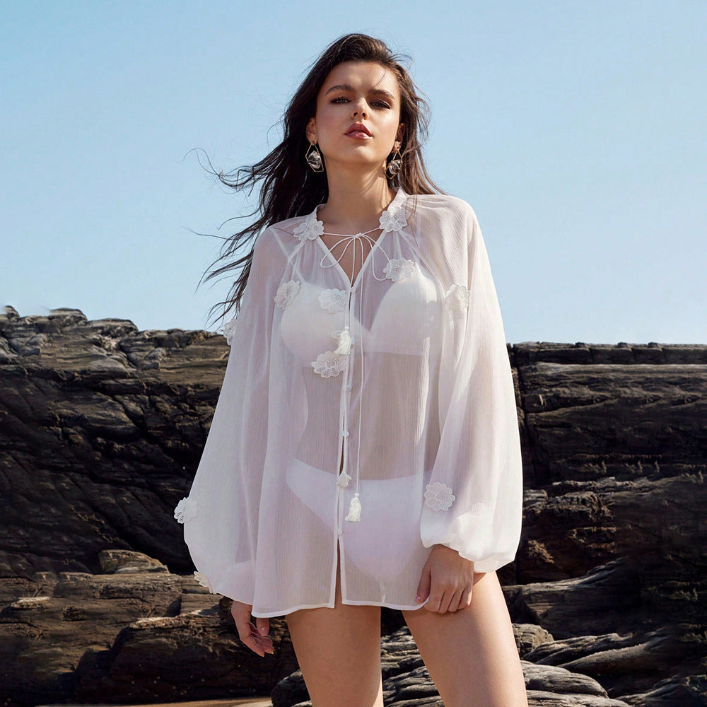 Chiffon Beach Cover up